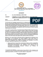 AdvisoryBLGD20220805 GuidanceOnTheFormulationOfExecutive LegislativeAgendaForFY2022 2024 PDF