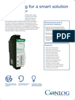 Conlog Single Phase Din Rail Radio Frequency Wireless wBEC44 Split Meter Specifications