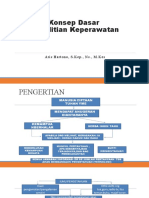 Konsep Dasar Penelitian Keperawatan