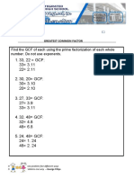 GCF Level 1