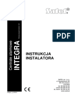 Integra 24, Integra 32, Integra 64, Integra 128 Installer Manual PL 9958