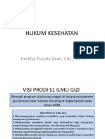 Hukum Kesehatan Dan Prinsip Etika