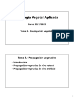 Tema 8 Propagación Vegetativa
