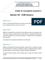 Devoir AL CA 2 HW 01 EJB Session