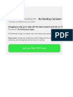 Bio Banding Calculator Science For Sport