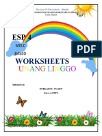 Esp Worksheet Week 1