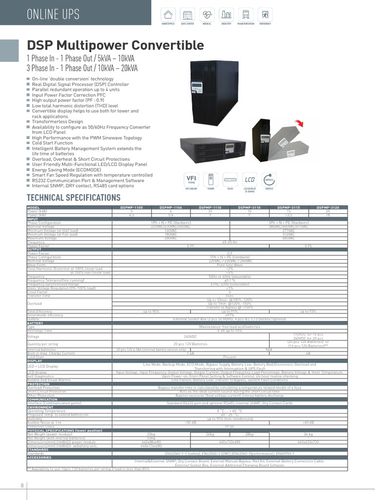 DSP Multipower Convertible | PDF