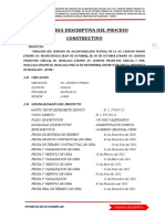 Memoria Descriptiva Del Proceso Constructivo Av. Leoncio Prado