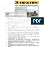 Informe de Pruebas y Ajustes Del Sistema Hidráulico de Cargador 950gc Agrolmos s