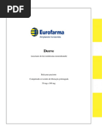 Bula do Succinato de Desvenlafaxina | PDF | Antidepressivo | Depressão