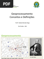 Geoprocessamento Aula 1 Conceitos e Definies