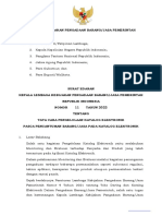 Surat Edaran Kepala LKPP Nomor 11 Tahun 2022 - 2073!1!220901 - 190326