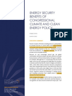 Energy Russia Congressional Proposals and U.S. Energy Security EPS Modeling