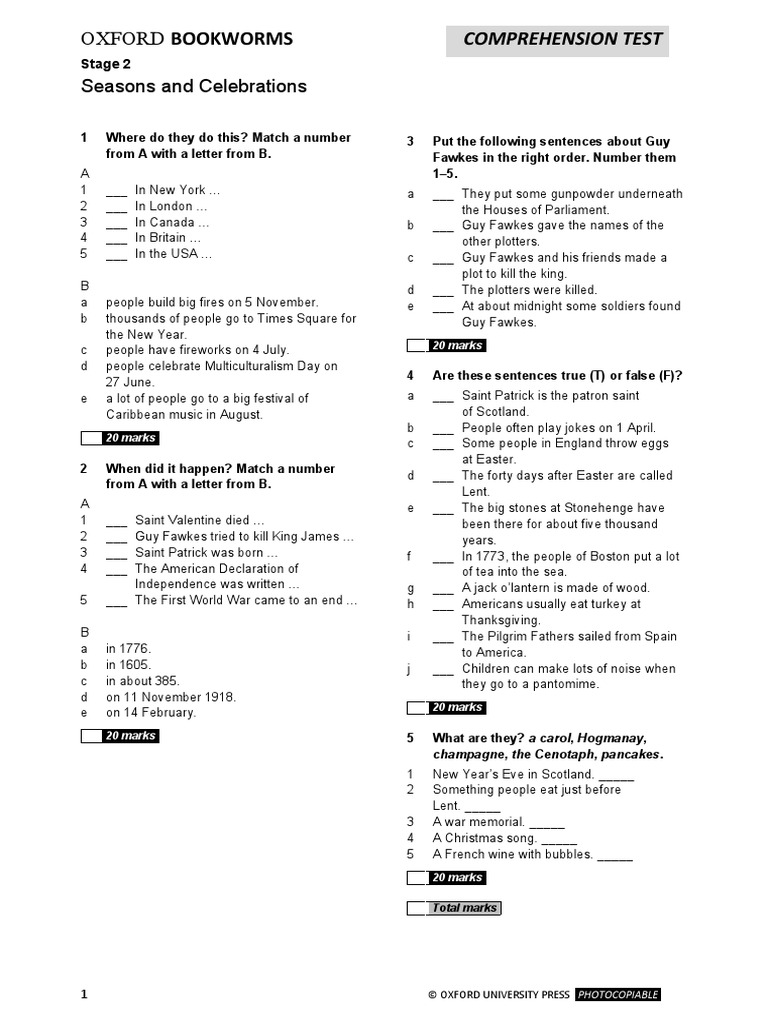 Obw Seasons and Celebrations PDF