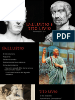 Confronto Sallustio e Tito Livio