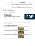 Evaluación Capacitación Ahuyentamiento de Fauna Silvestre