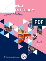 National Sports Policy 2022 - 2027 v1