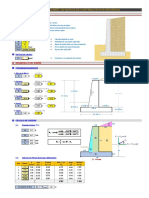 Diseño de Muros de Contención Por Gravedad