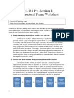 2 Structural Frame Worksheet