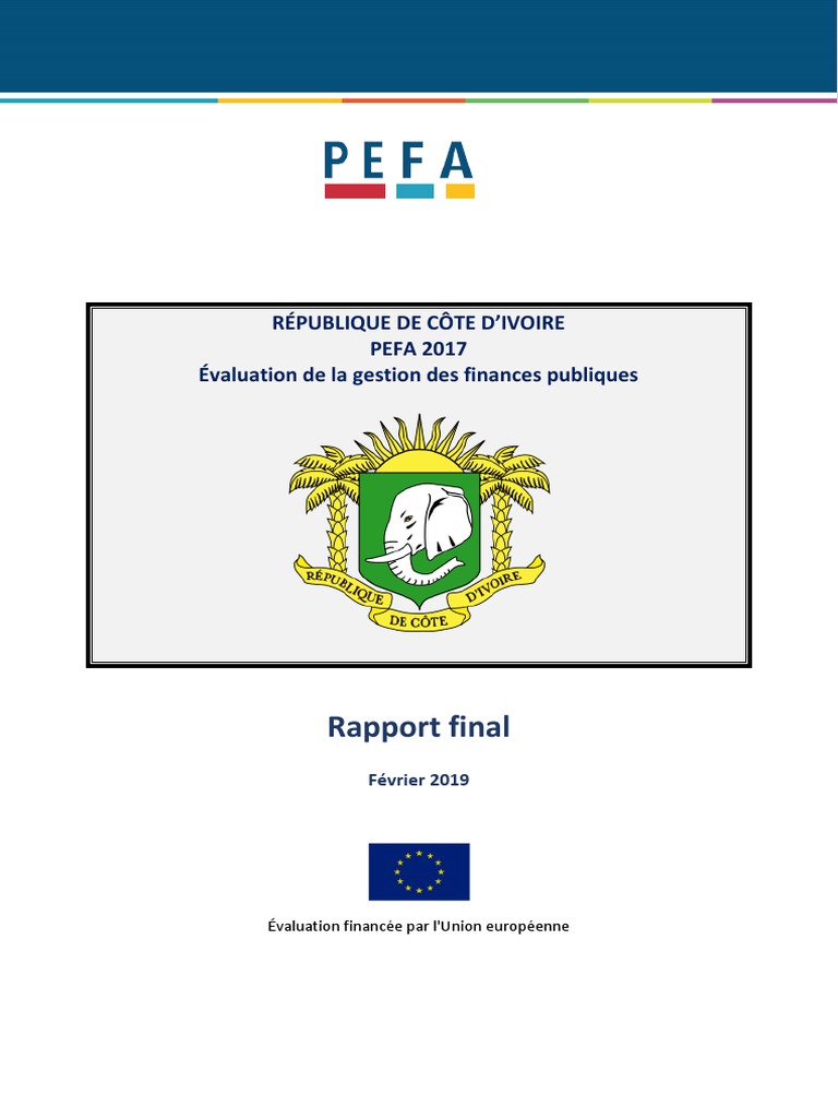 CI Feb19 PFMPR Public With PEFA Check | PDF | Budget | Dette publique