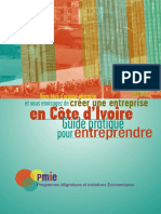 Pmie Creer Une Entreprise en Cote D Ivoire