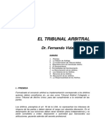 El Tribunal Arbitral