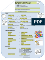 Reported-Speech Worksheets Ss