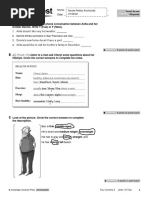 Unit 1 Quiz Ingles