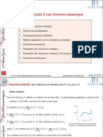 4-Continuité D'une Fonction Numérique