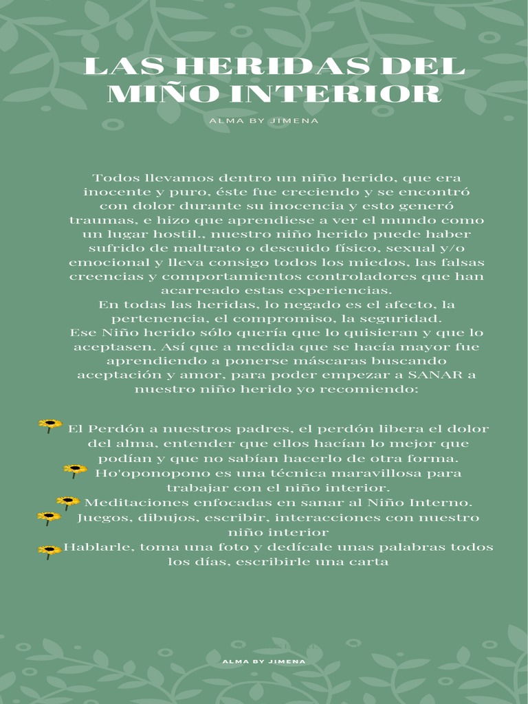 PDF Niño Interior | PDF | Alma
