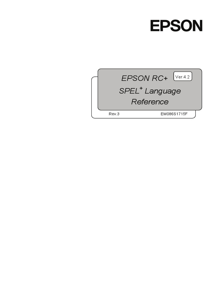 E SPEL+ Language Ref v42 r3 | PDF