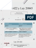 Seminario Ley 20422 y 20845