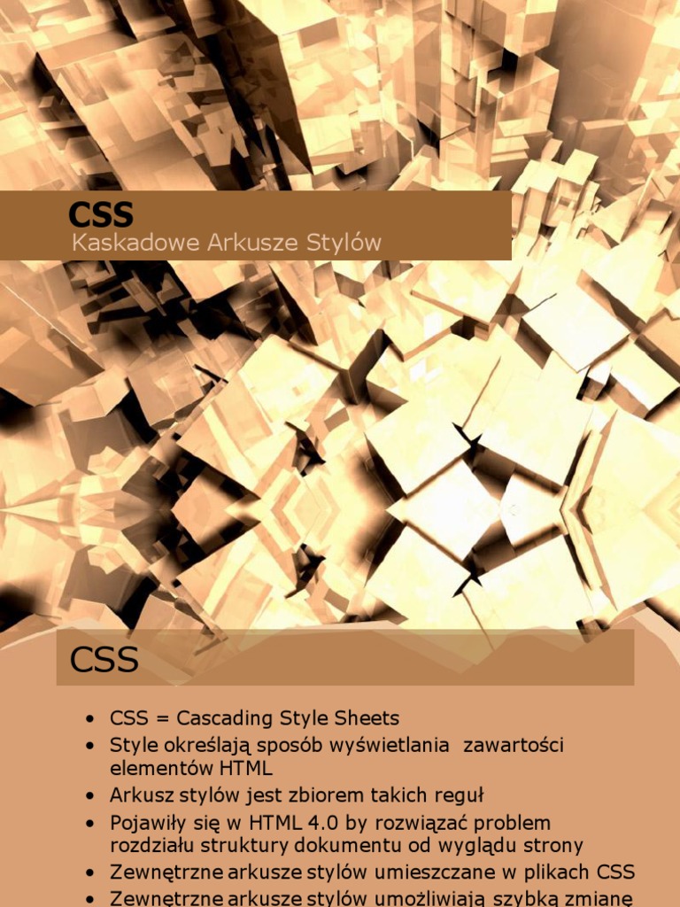 CSS 1 | PDF