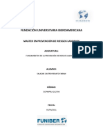 Fundamentos de La Prevencion de Riesgos - Caso Practico