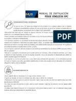 Manual de Instalación y Mantenimiento Piso Vinilico Spc