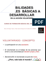CADAH Habilidades Sociales Básicas A Desarrollar PDF