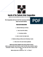 Guards of The Teutonic Order Compendium 1 1