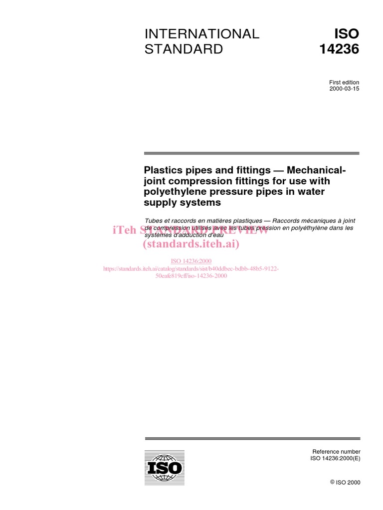 Iso 14236 2000 | PDF