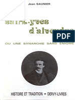 Saint-Yves DAlveydre Ou Une Synarchie Sans Énigme (Jean Saunier) (Z-lib.org)
