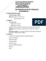 Normas de Los Documentos.
