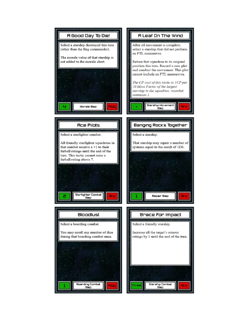 Tactics Sheet 2.2.0 | PDF