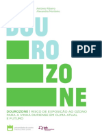 Dourozone – risco da exposição ao ozono das vinhas da Região Demarcada do Douro em clima presente e futuro 