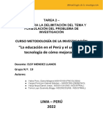 El impacto de la tecnología en la educación peruana: Un análisis cualitativo