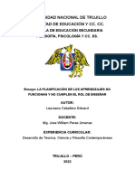 Ensayo - Edward Laureano Caballero - Desarrollo de Técnica, Ciencia y Filosofía Contemporáneas