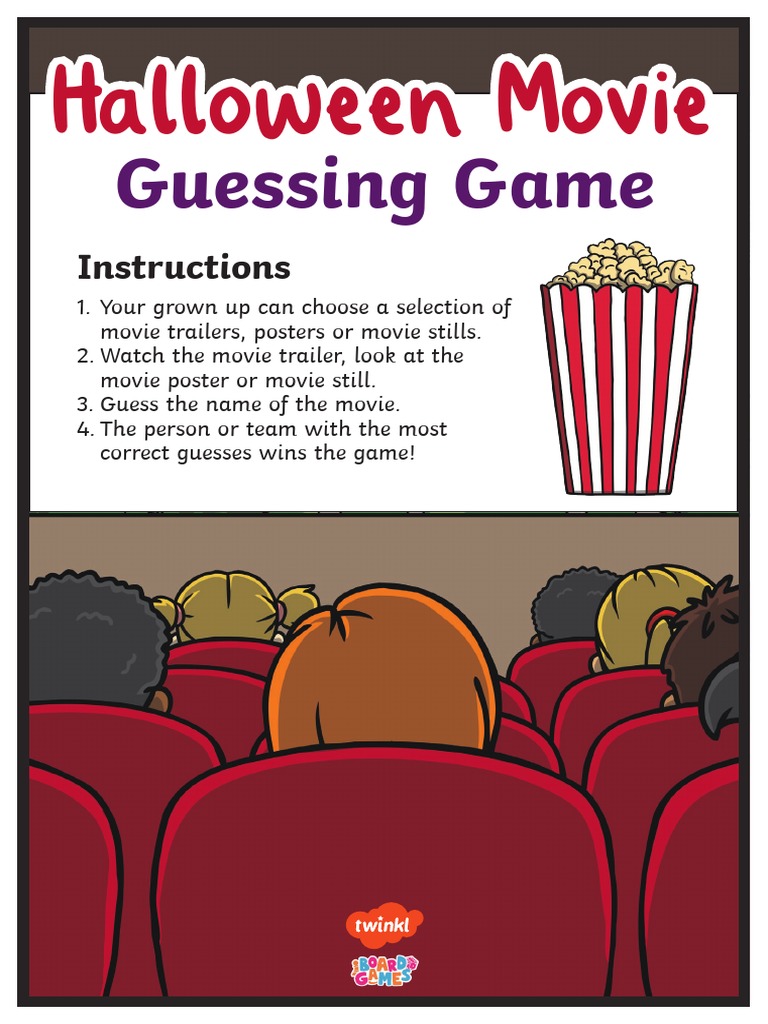 Halloween Movie Guessing Game Ver 2 PDF(00)