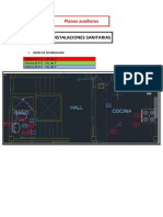 Planos Auxiliares Sanitarios y Electricos