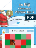 The Big Christmas Picture Quiz Powerpoint Game English - Ver - 1