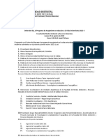 Orden Del Dã - A Bienvenida, Sede Vivero FAMARENA 2022-1