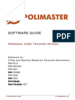 Personal Dose Tracker Software User Guide