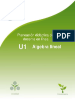 Álgebra Lineal U1